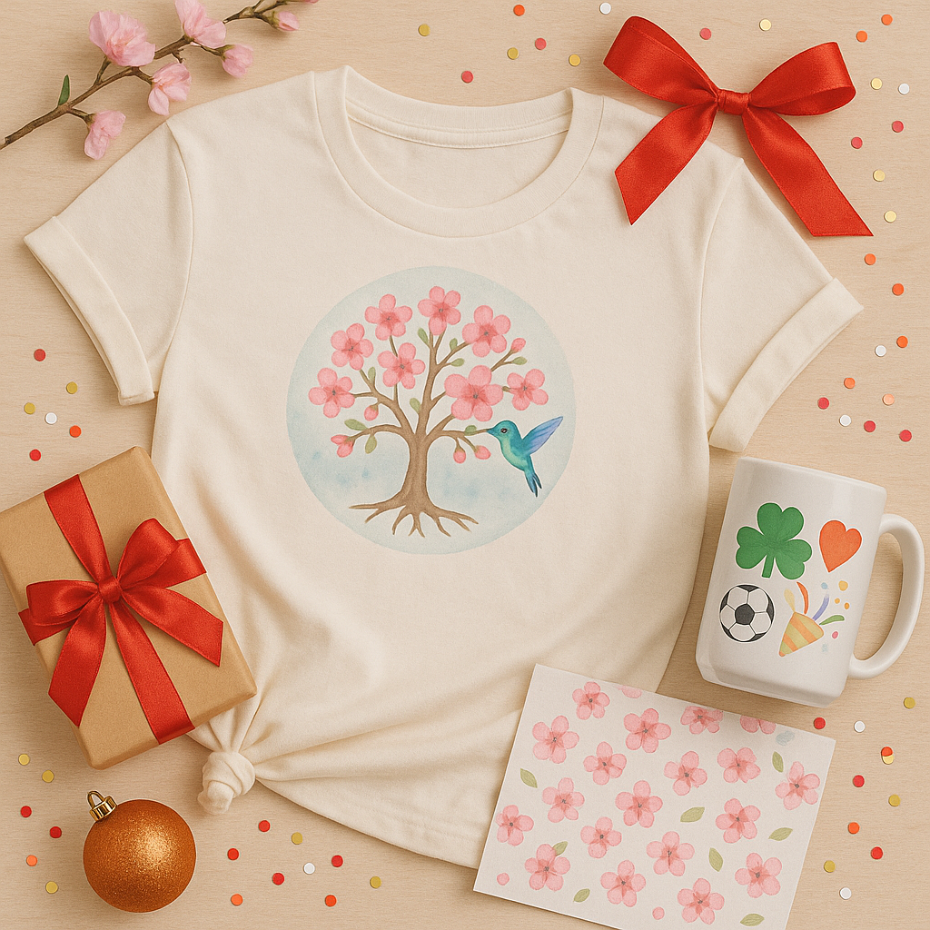 Seasonal and event-themed collage with holiday icons, sports, and celebration symbols